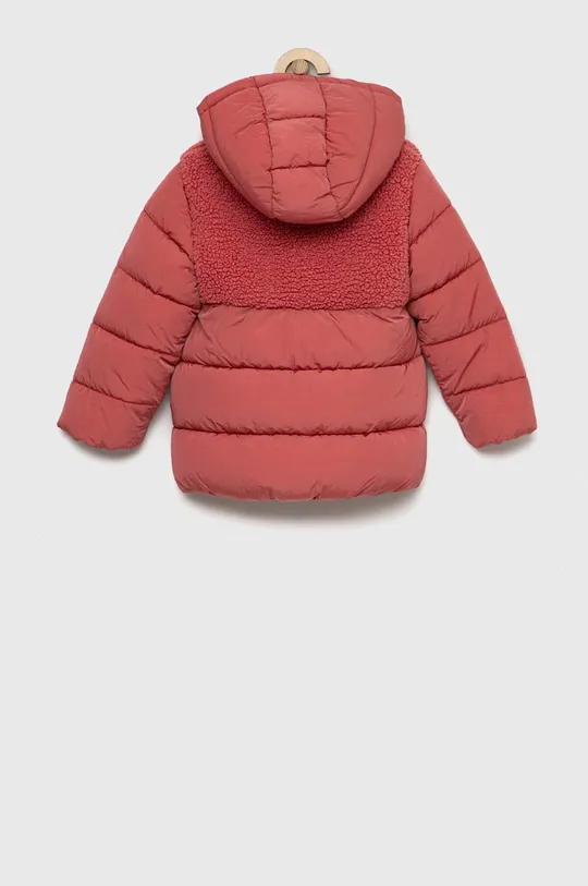 Дитяча куртка United Colors of Benetton рожевий