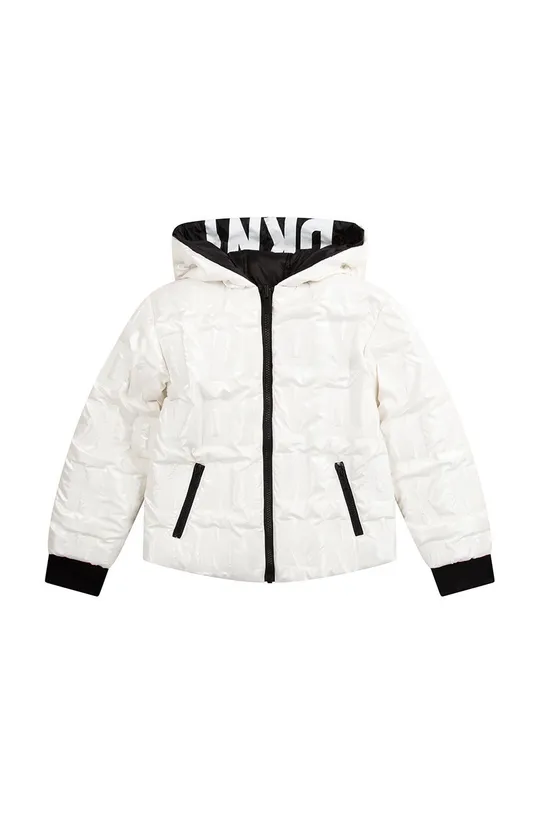 Αναστρέψιμο παιδικό μπουφάν DKNY λευκό