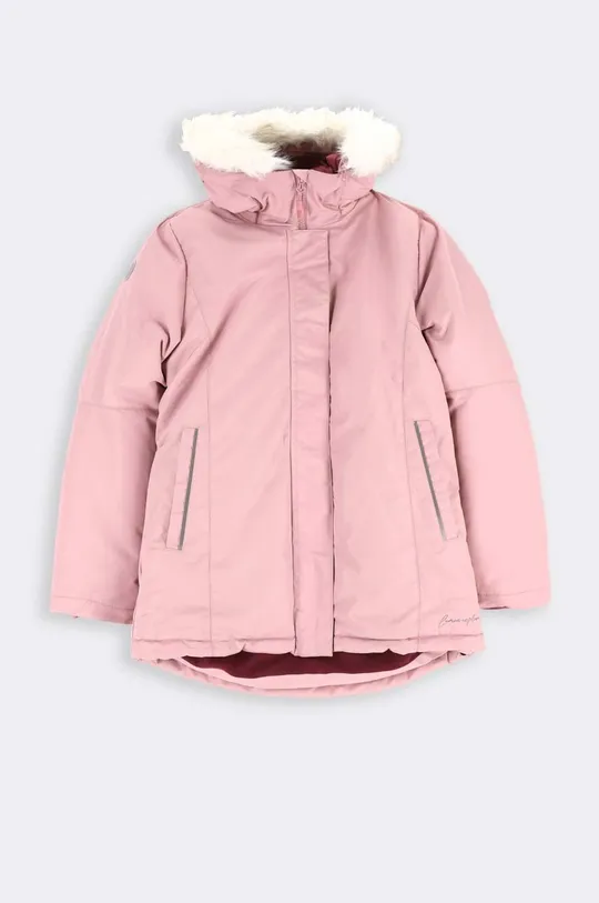 Дитяча гірськолижна куртка Lemon Explore рожевий