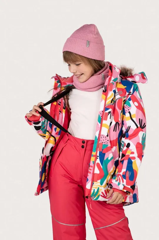 πολύχρωμο Παιδικό μπουφάν για σκι Lemon Explore Για κορίτσια
