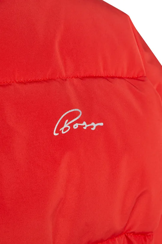 červená Detská páperová obojstranná bunda BOSS
