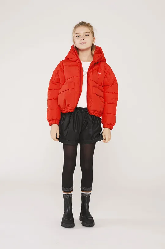 crvena Dječja jakna BOSS Za djevojčice