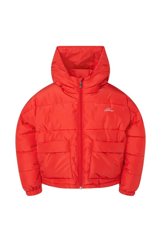 Otroška jakna BOSS rdeča