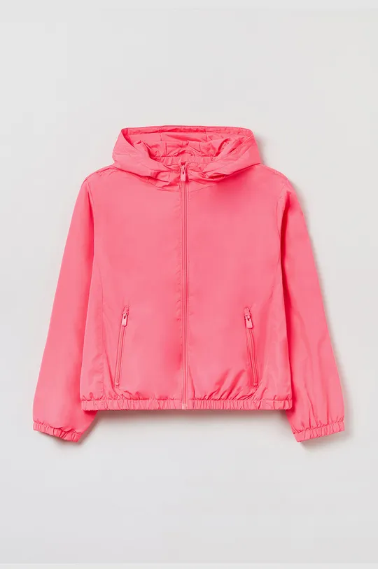ružová Detská bunda OVS Dievčenský