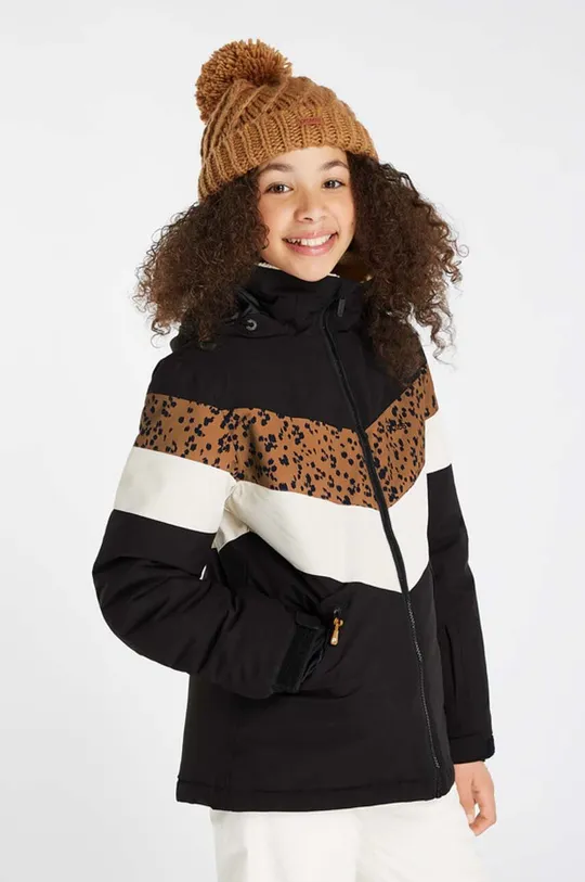 чёрный Детская лыжная куртка Protest Для девочек