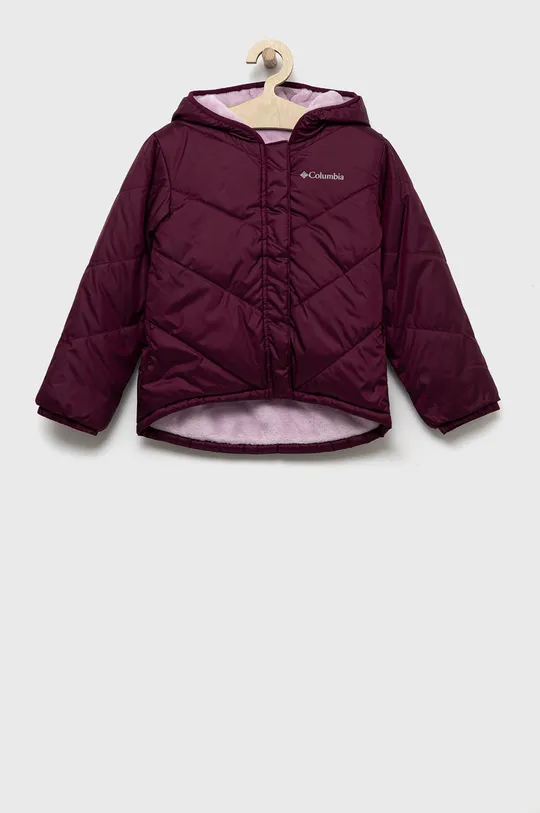 фіолетовий Дитяча двостороння куртка Columbia Для дівчаток