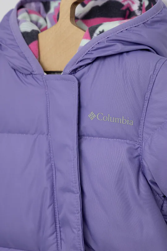 фіолетовий Пуховий комбінезон для немовлят Columbia