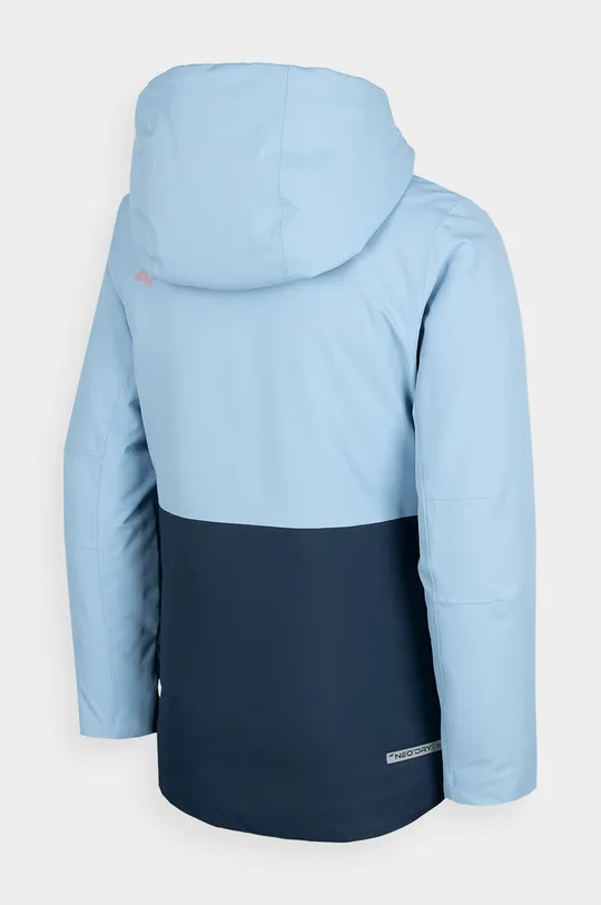 голубой 4F детская лыжная куртка