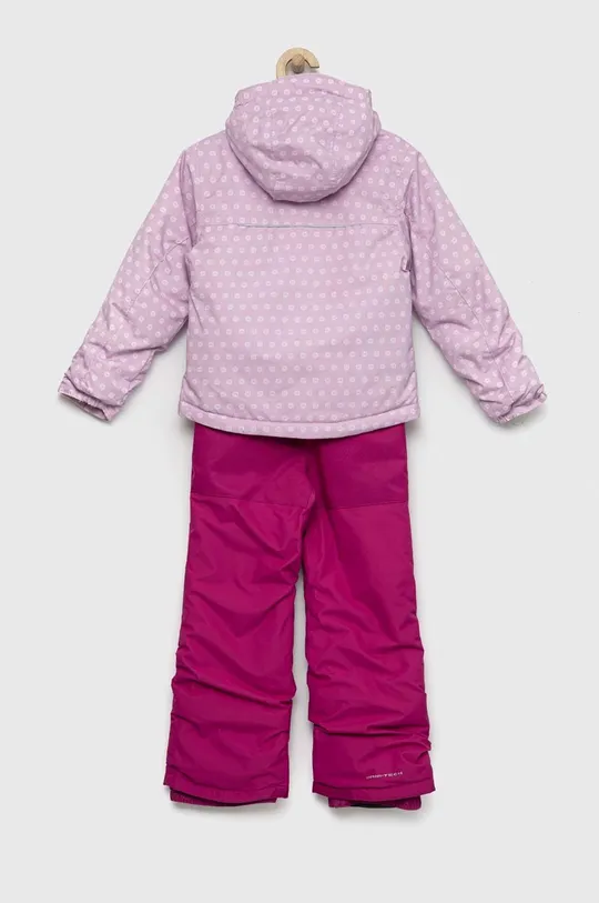 Παιδικό μπουφάν και φόρμα Columbia ροζ