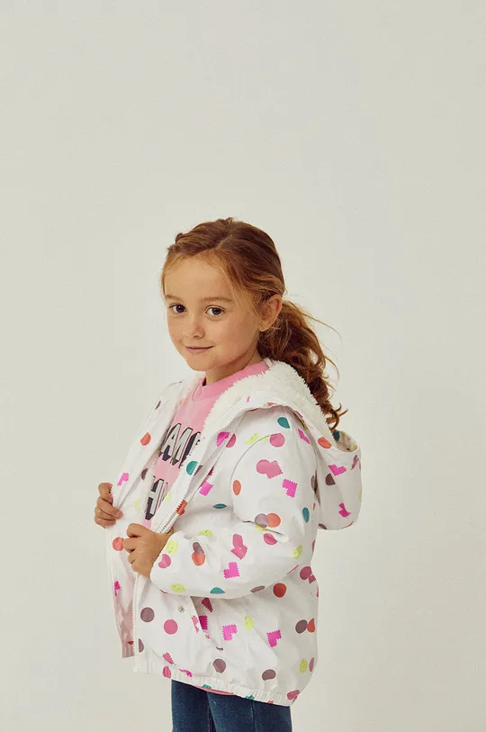 πολύχρωμο Παιδικό μπουφάν zippy Για κορίτσια