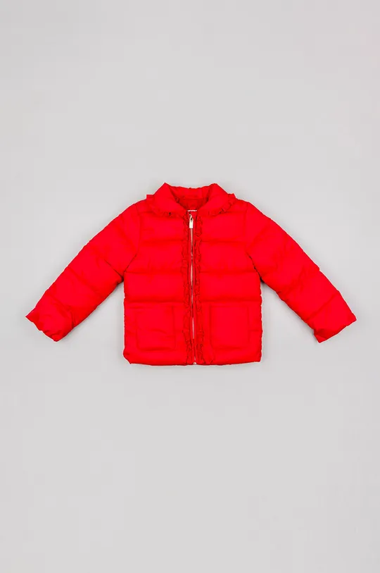 czerwony zippy kurtka dziecięca Dziewczęcy