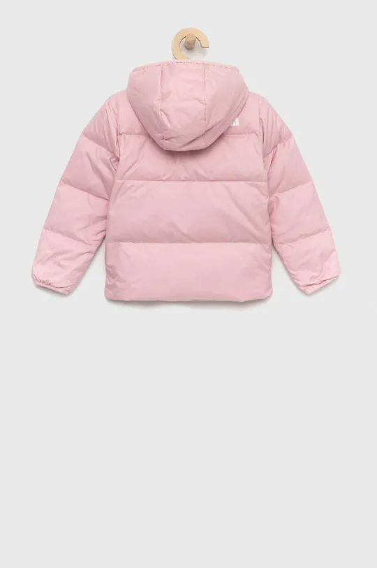 дитяча пухова куртка The North Face рожевий