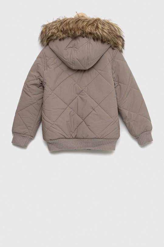 Παιδικό μπουφάν Abercrombie & Fitch KI244.2800 γκρί AW22