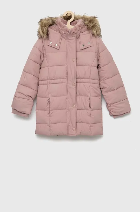 ροζ Παιδικό μπουφάν Abercrombie & Fitch Για κορίτσια