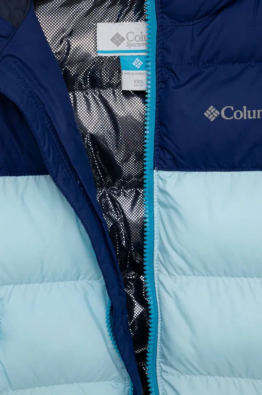 σκούρο μπλε Παιδικό μπουφάν με πούπουλα Columbia