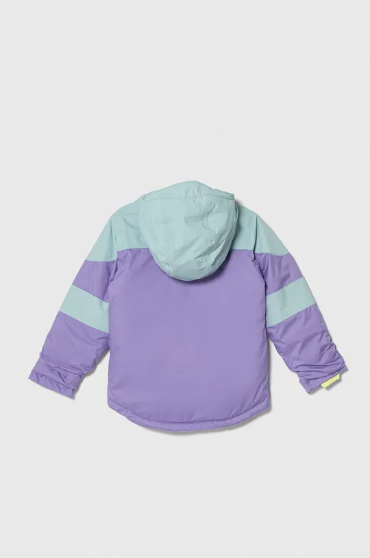 Otroška jakna Columbia vijolična