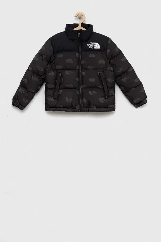 μαύρο Παιδικό μπουφάν με πούπουλα The North Face TEEN PRINTED 1996 RETRO NUPTSE JACKET Παιδικά