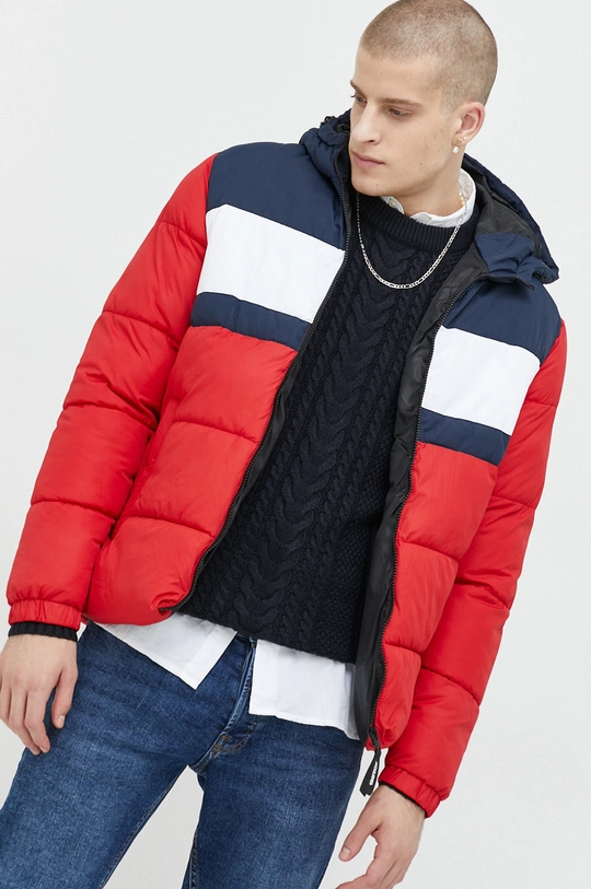 czerwony Jack & Jones kurtka