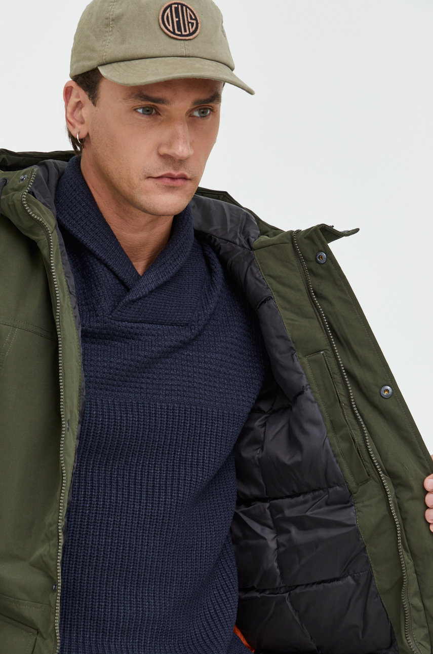 Куртка Jack & Jones мужская цвет зелёный зимняя | ANSWEAR.ua