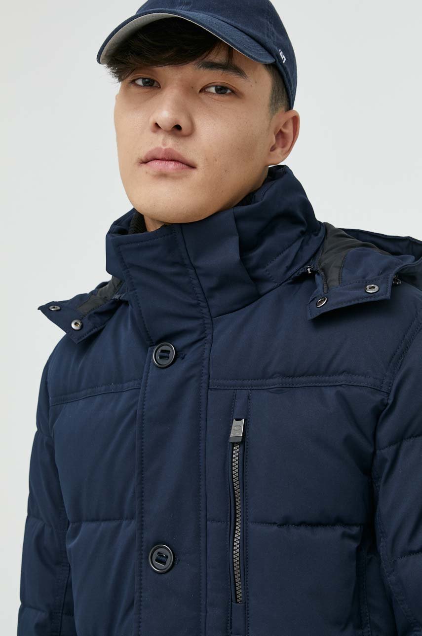 Tom Tailor kurtka męska kolor granatowy zimowa | Answear.com