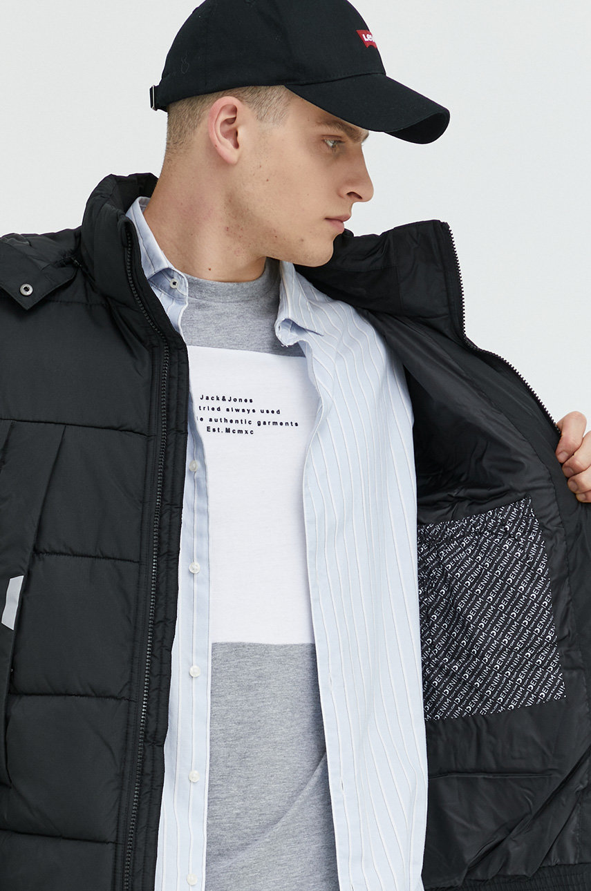 Tom Tailor kurtka męska kolor czarny zimowa | Answear.com