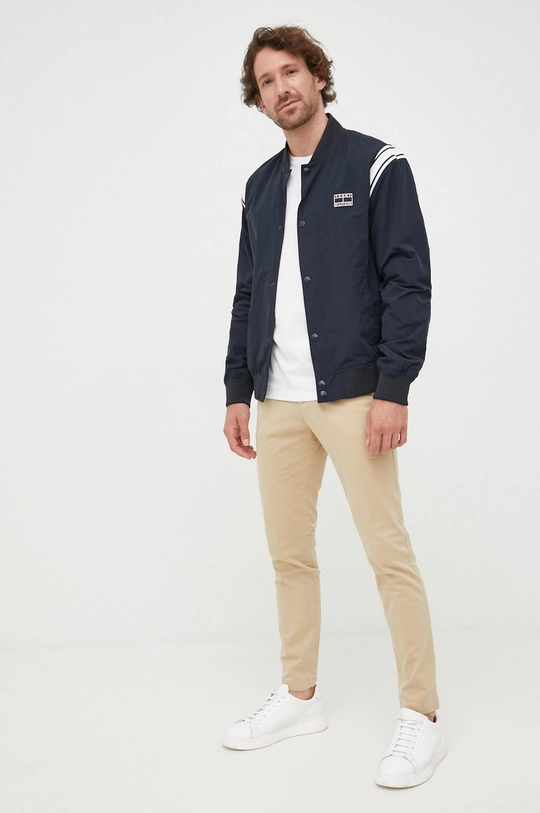 Tommy Hilfiger kurtka bomber granatowy