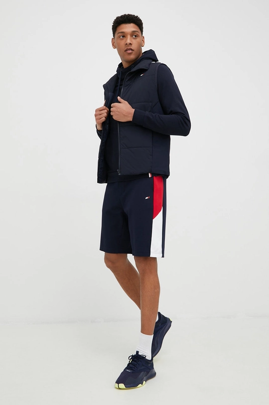 Brezrokavnik Tommy Hilfiger mornarsko modra