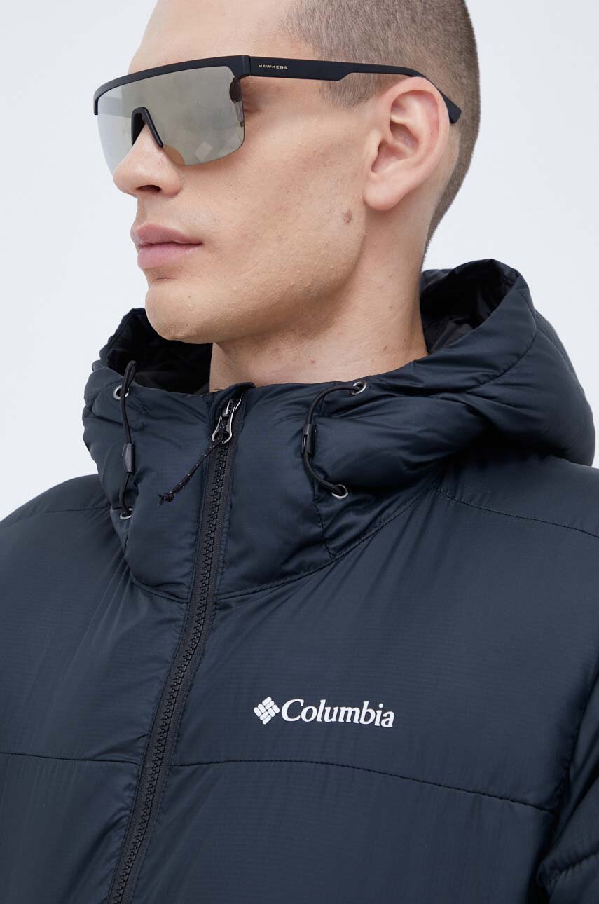 czarny Columbia kurtka Puffect Hooded Jacket