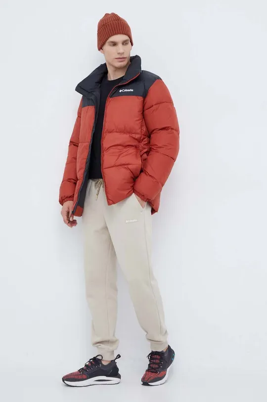 Columbia jacket M Puffect II Jacket red