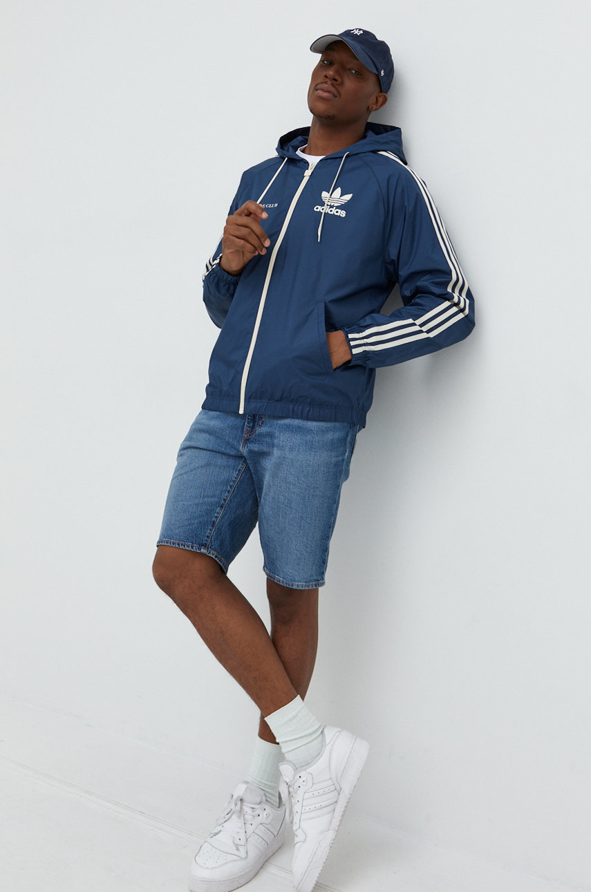 adidas Originals kurtka granatowy