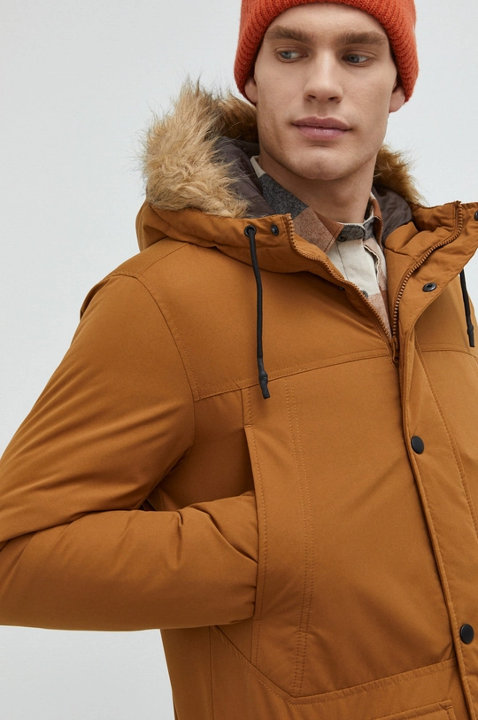 brązowy Produkt by Jack & Jones parka Męski