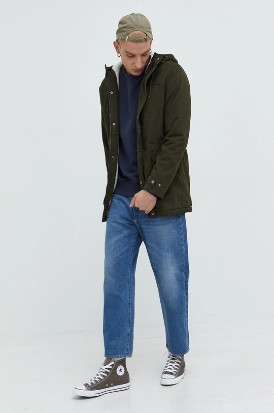 Produkt by Jack & Jones parka zielony