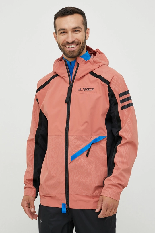 oranžna Outdoor jakna adidas TERREX Utilitas Moški