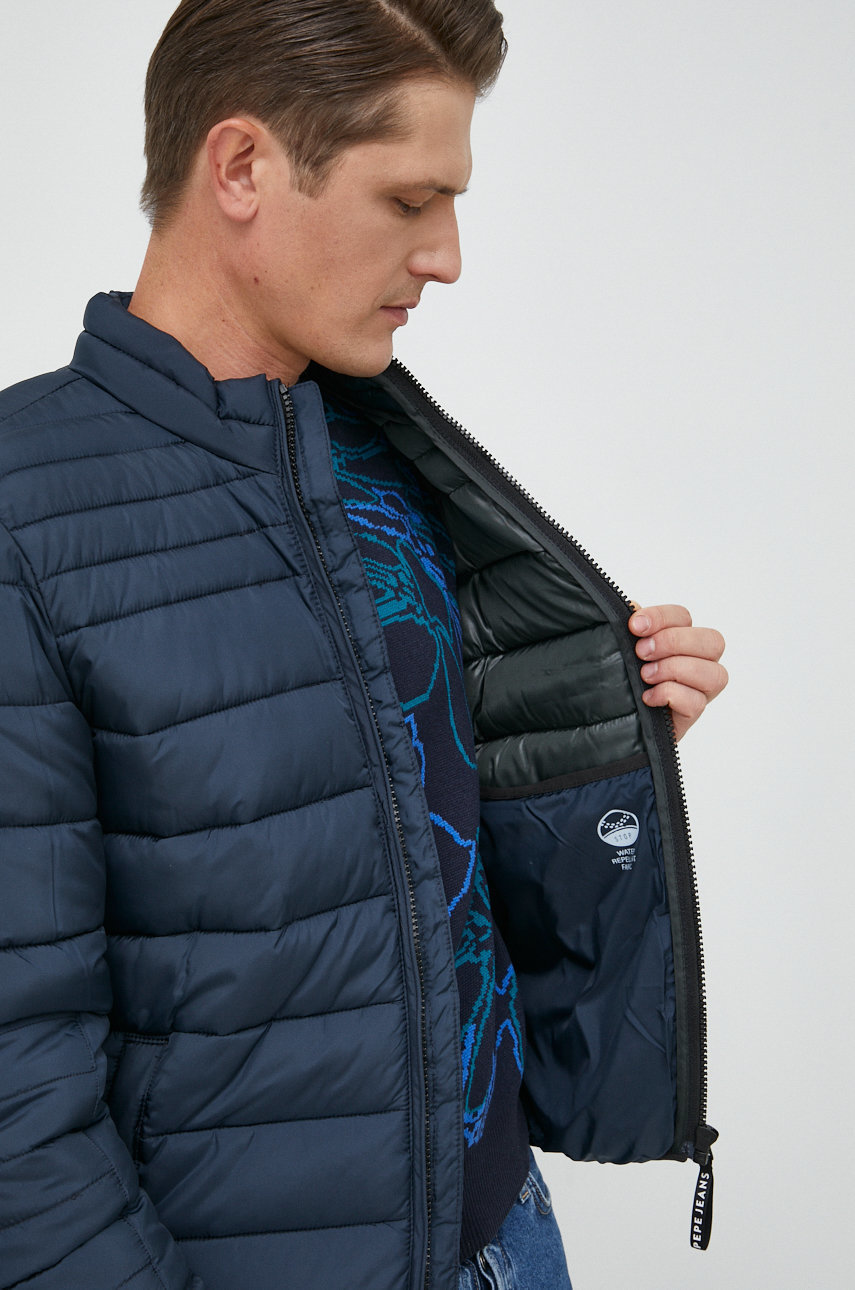 Куртка Pepe Jeans чоловіча колір синій зимова | ANSWEAR.ua