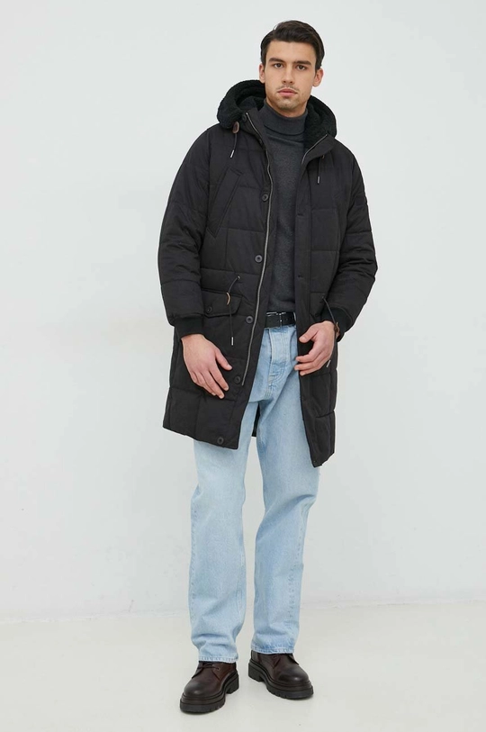 Pepe Jeans parka Jaden czarny