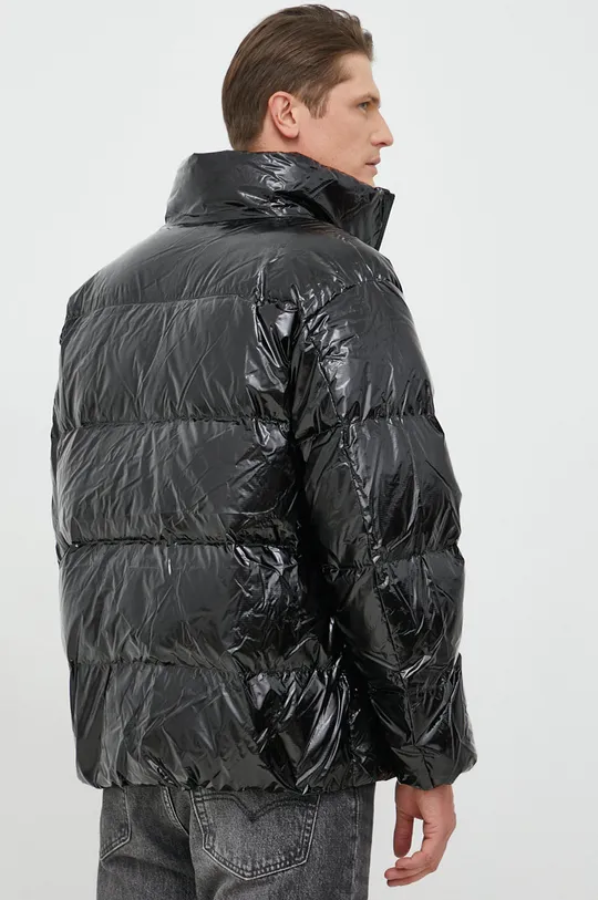 čierna Páperová obojstranná bunda Calvin Klein