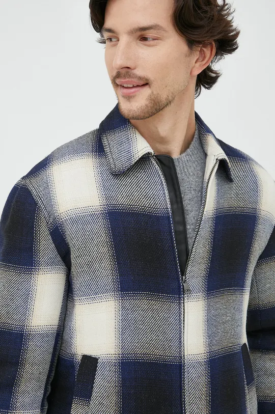 multicolore Sisley giacca in misto lana Uomo