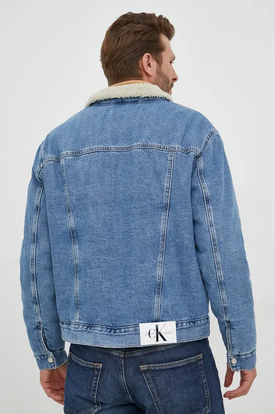 Jeans jakna Calvin Klein Jeans  Glavni material: 100% Bombaž Podloga: 54% Akril, 46% Poliester