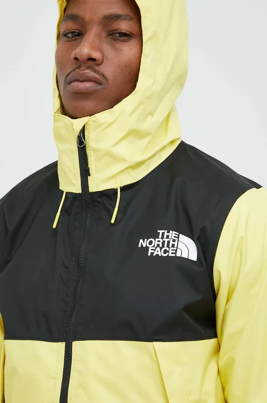 żółty The North Face kurtka MEN S MOUNTAIN Q JACKET