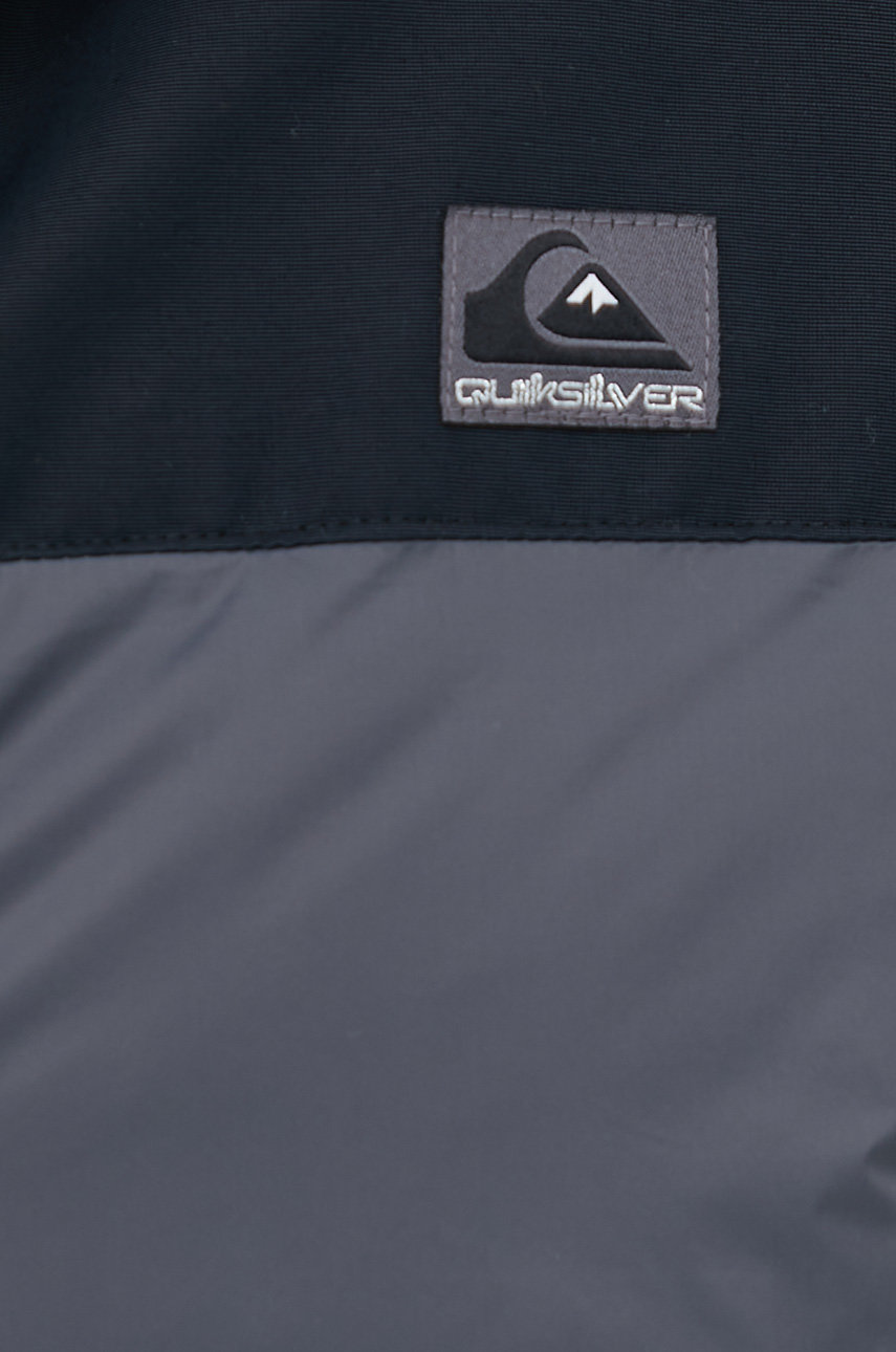 Quiksilver kurtka męska kolor szary zimowa | Answear.com