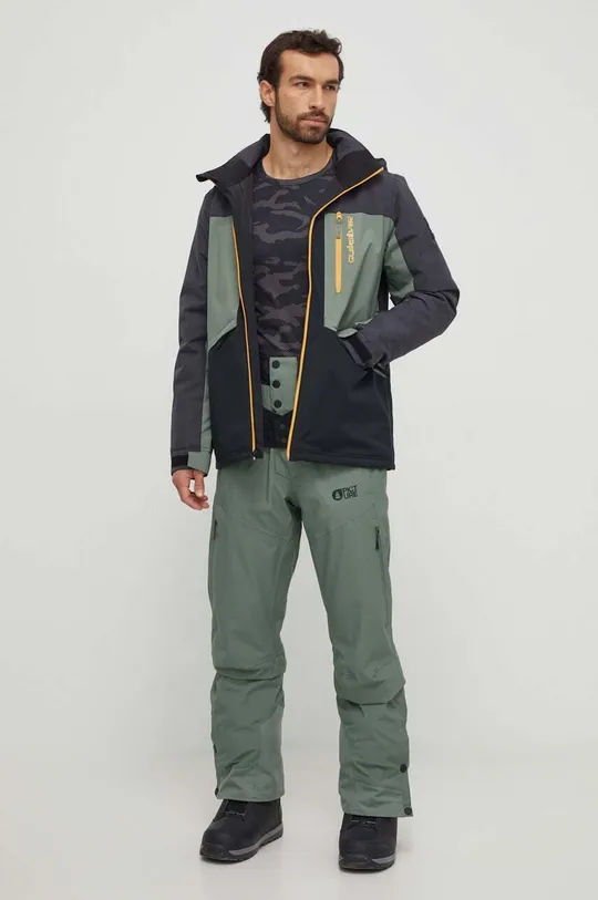 Лыжная куртка Quiksilver Dawson зелёный