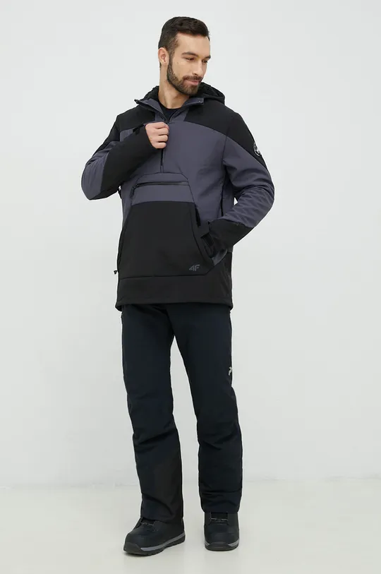 Куртка для сноуборда 4F серый