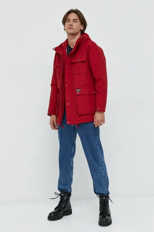 Superdry rövid kabát piros