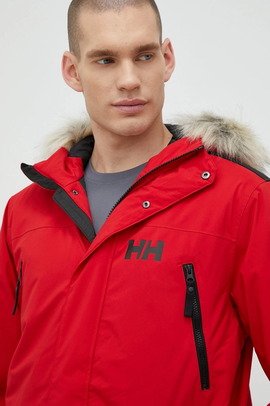 piros Helly Hansen rövid kabát