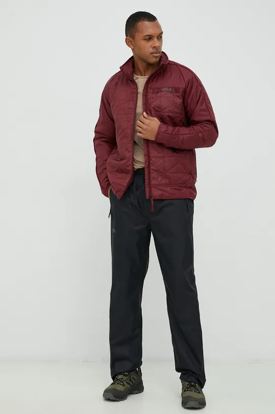 Športna jakna adidas TERREX Multi bordo