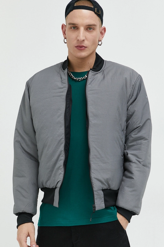 Dvostrana bomber jakna adidas Originals crna