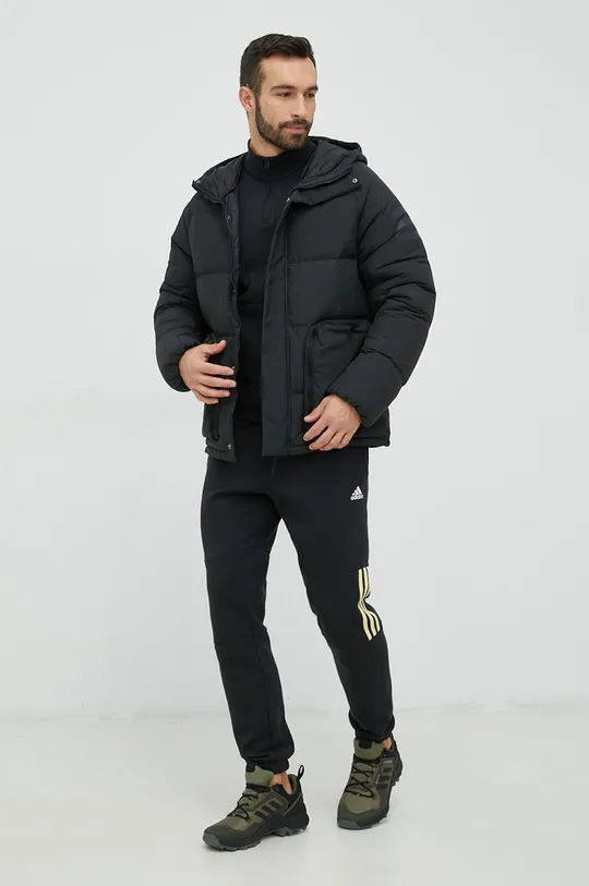 Пухова куртка adidas Performance чорний