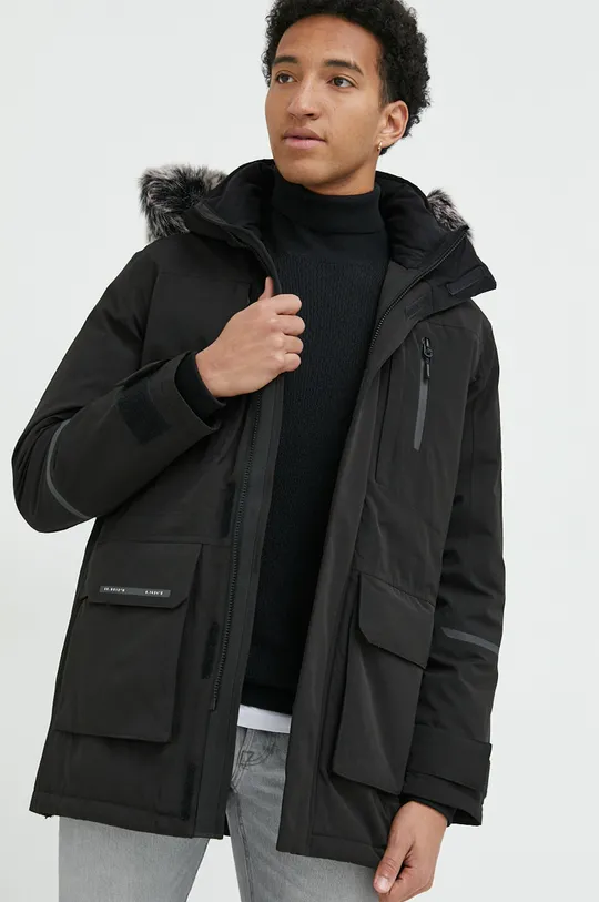 czarny Jack & Jones parka JCOEXPED Męski