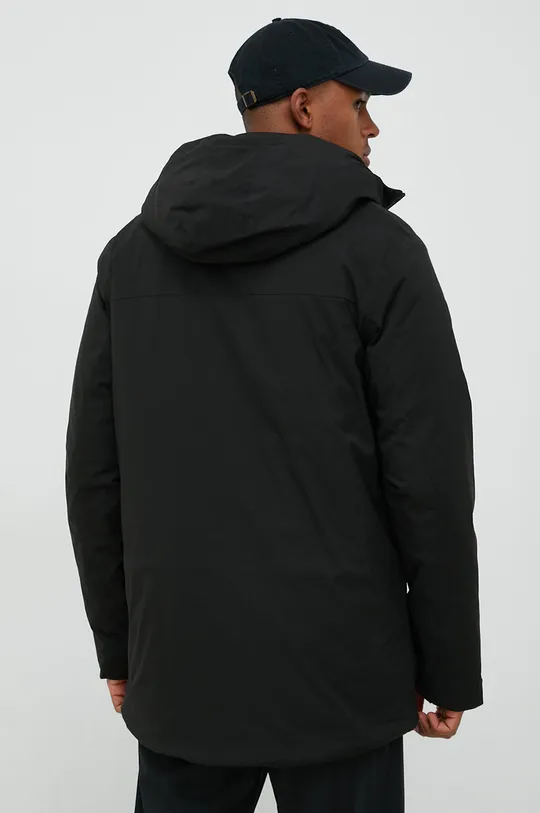Гірськолижна куртка Outhorn  Основний матеріал: 100% Поліестер Підкладка: 100% Поліестер Наповнювач: 100% Поліестер Оздоблення: 88% Поліамід, 12% Еластан