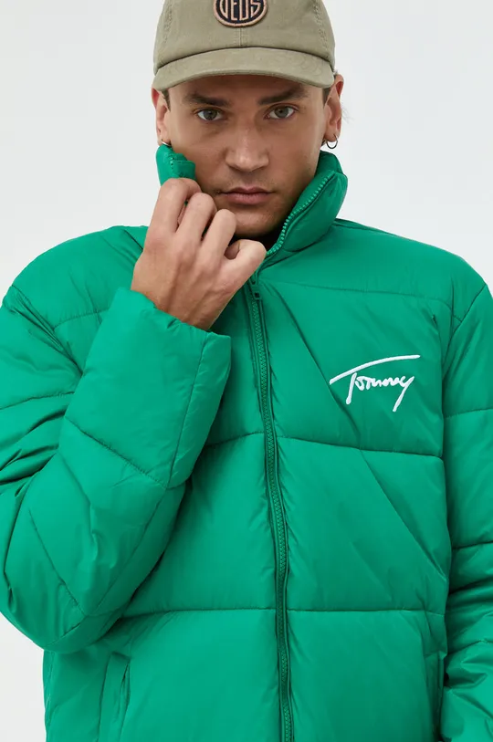 zöld Tommy Jeans rövid kabát